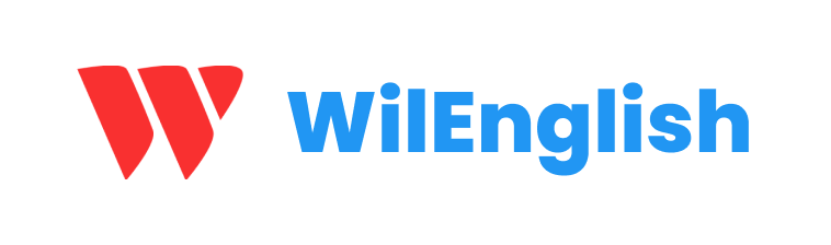 Bio WilEnglish Logo untuk video reels